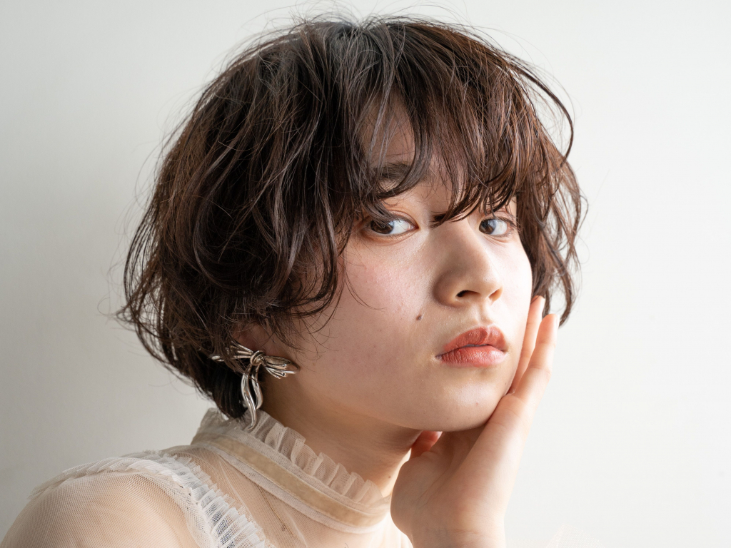 【YUKI】切りっぱなしパーマで後ろ姿もかわいい